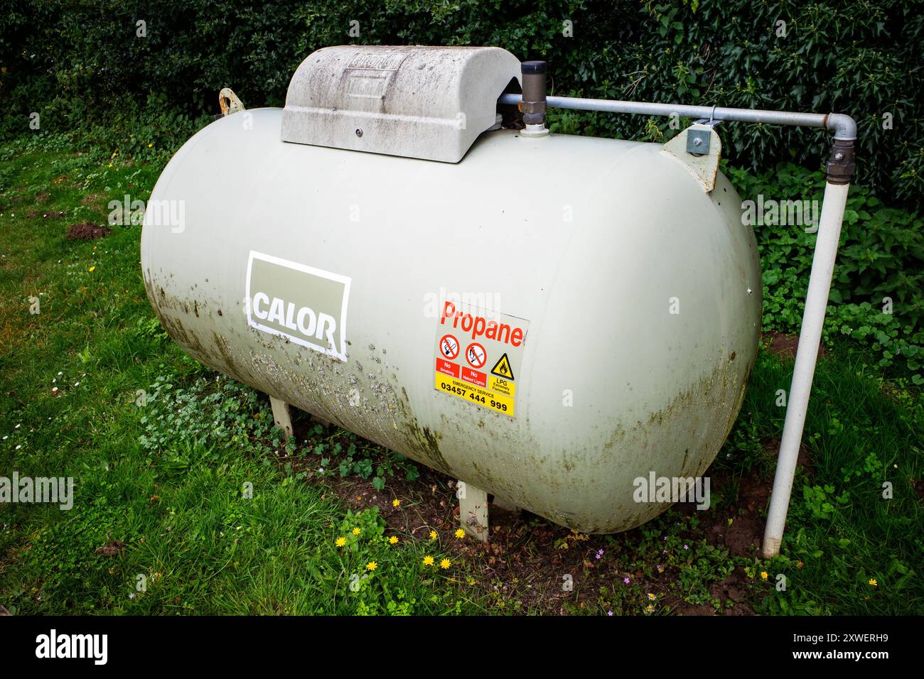Réservoir de gaz Calor Banque D'Images