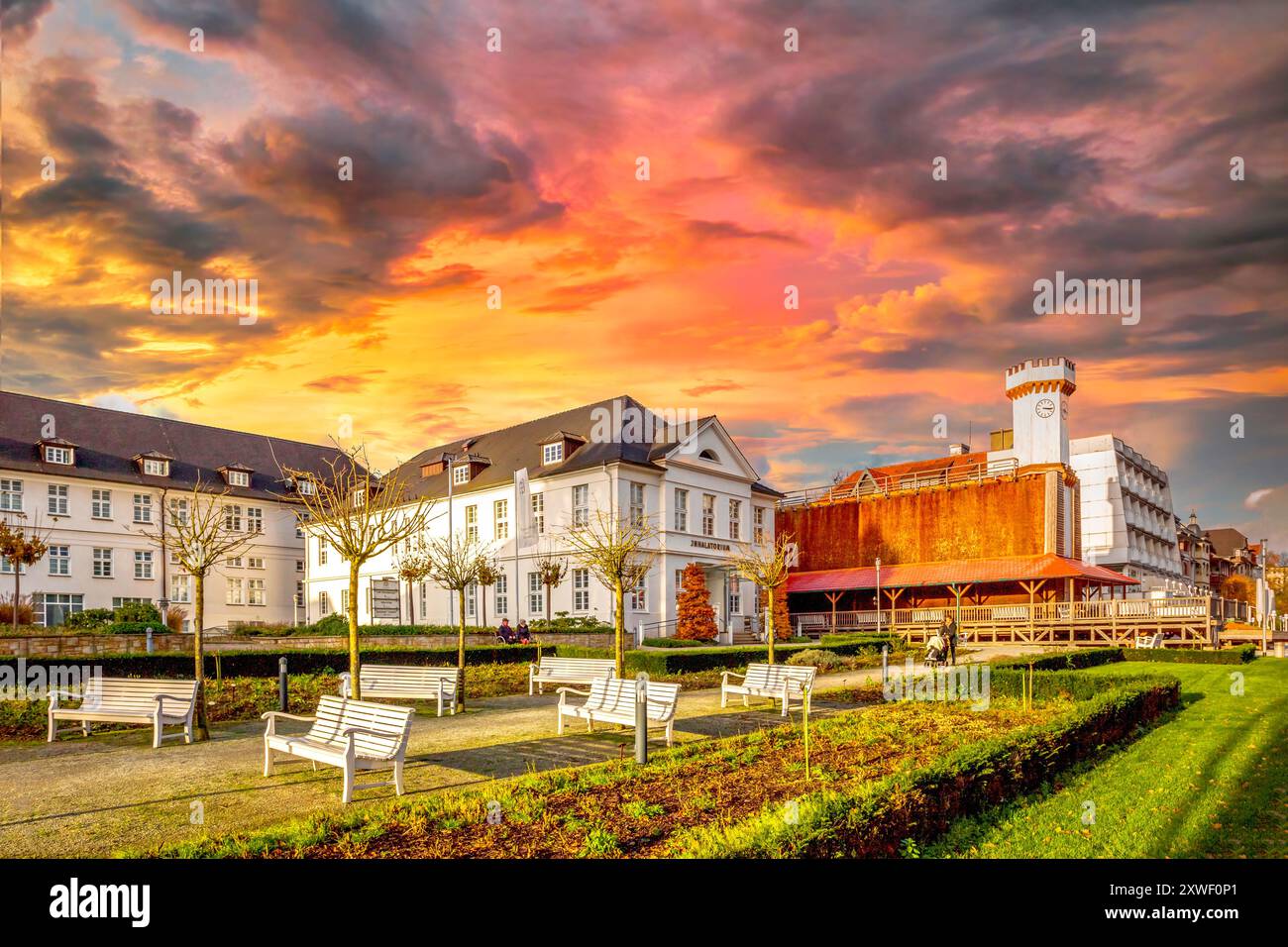 Bad Salzuflen, Allemagne Banque D'Images