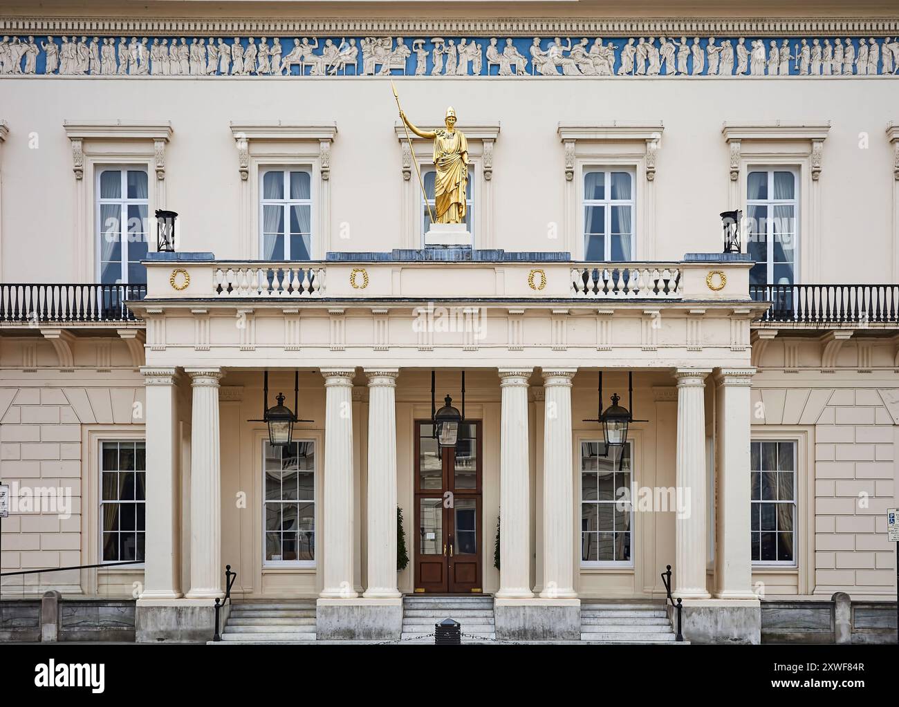 Athenaeum Club, Waterloo place, Londres, Angleterre. Banque D'Images