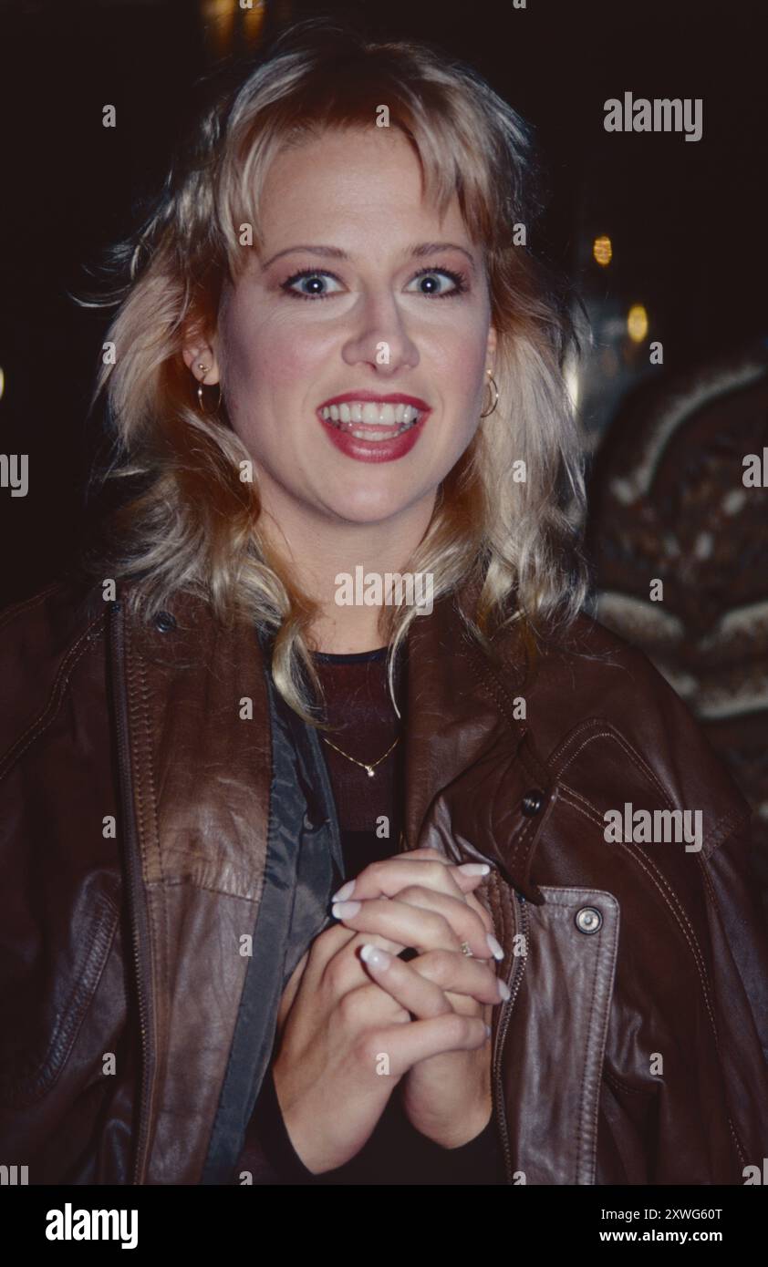 Victoria Jackson à New York, vers le début des années 1990 Crédit photo : Henry McGee/MediaPunch Banque D'Images