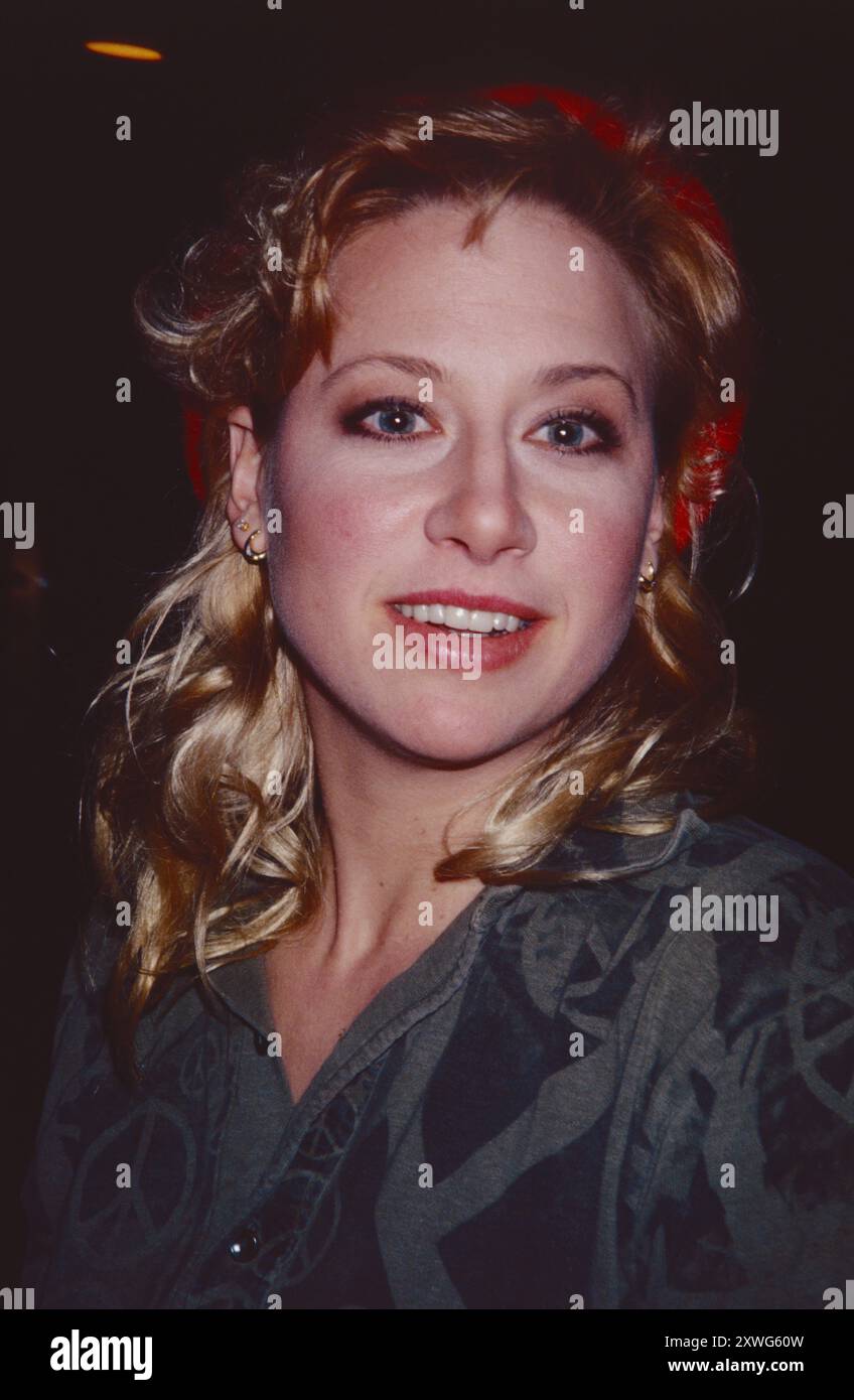 Victoria Jackson à New York, vers le début des années 1990 Crédit photo : Henry McGee/MediaPunch Banque D'Images