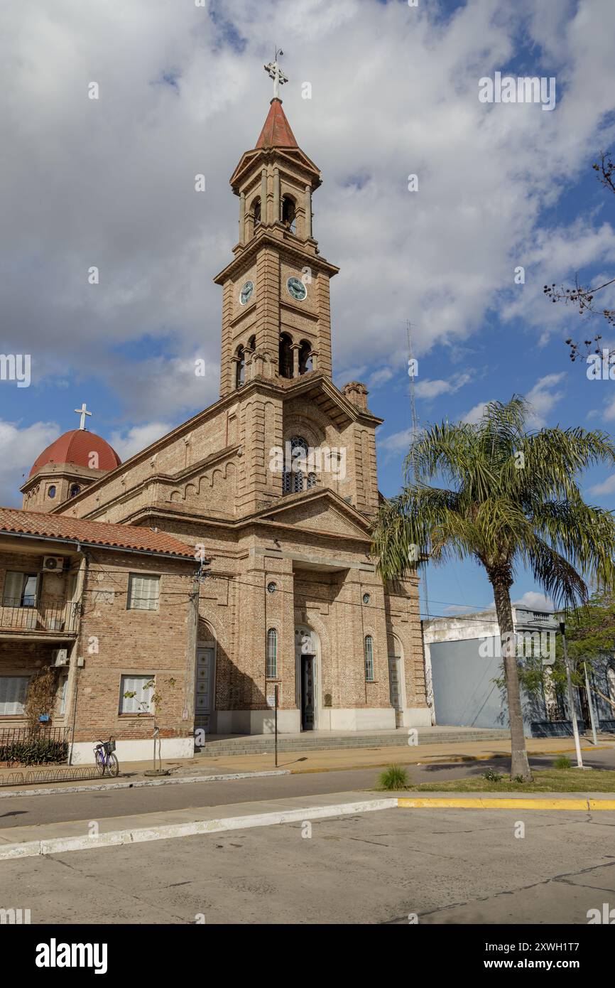 Église Immaculée conception à Reconquista, Santa Fe, Argentine. Banque D'Images Église Immaculée conception à Reconquista, Santa Fe, Argentine. Banque D'Images