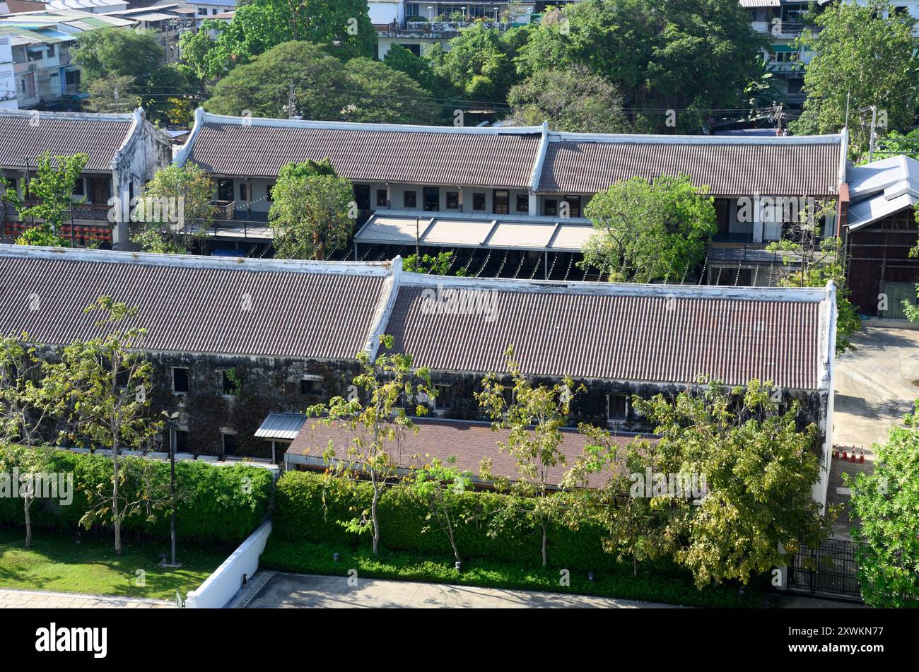 Vue depuis Chee Chin Khor moral Up-Lifting pour la Fondation Benefiction, Bangkok, Thaïlande, Asie Banque D'Images