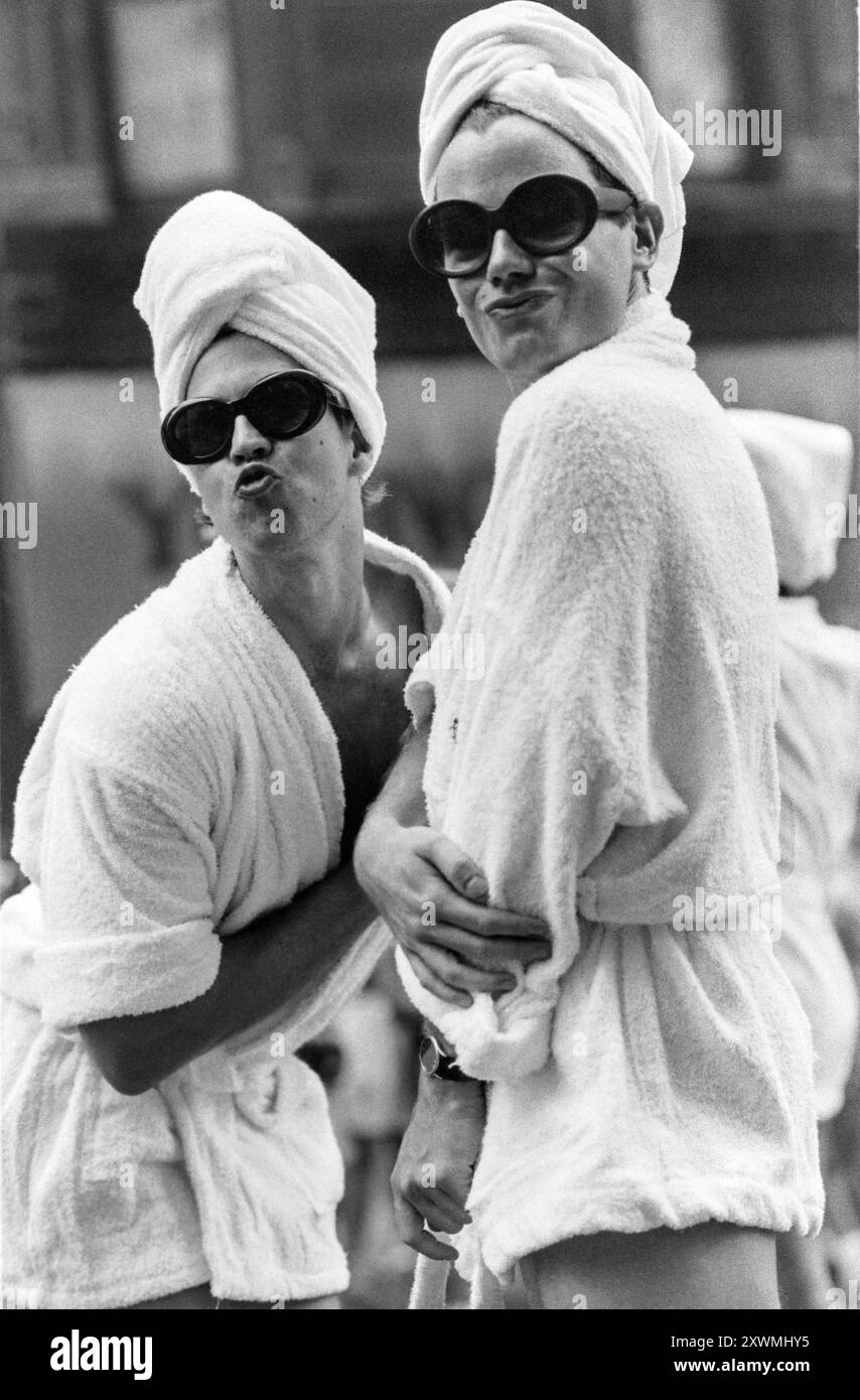 Drag Queens, Gay Pride Parade New York City juin 1991 *** Drag Queens, Gay Pride Parade New York City juin 1991 Banque D'Images