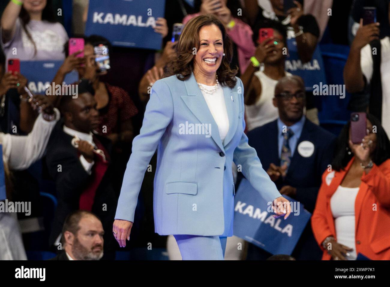 Kamala Harris, vice-présidente, États-Unis Banque D'Images