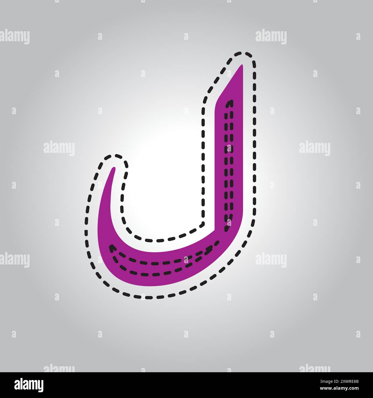 Lettres de calligraphie arabe alphabet ou style de police Riqa stylisé, éléments colorés de calligraphie islamique sur fond blanc coloré et bleu, pour tous k Illustration de Vecteur