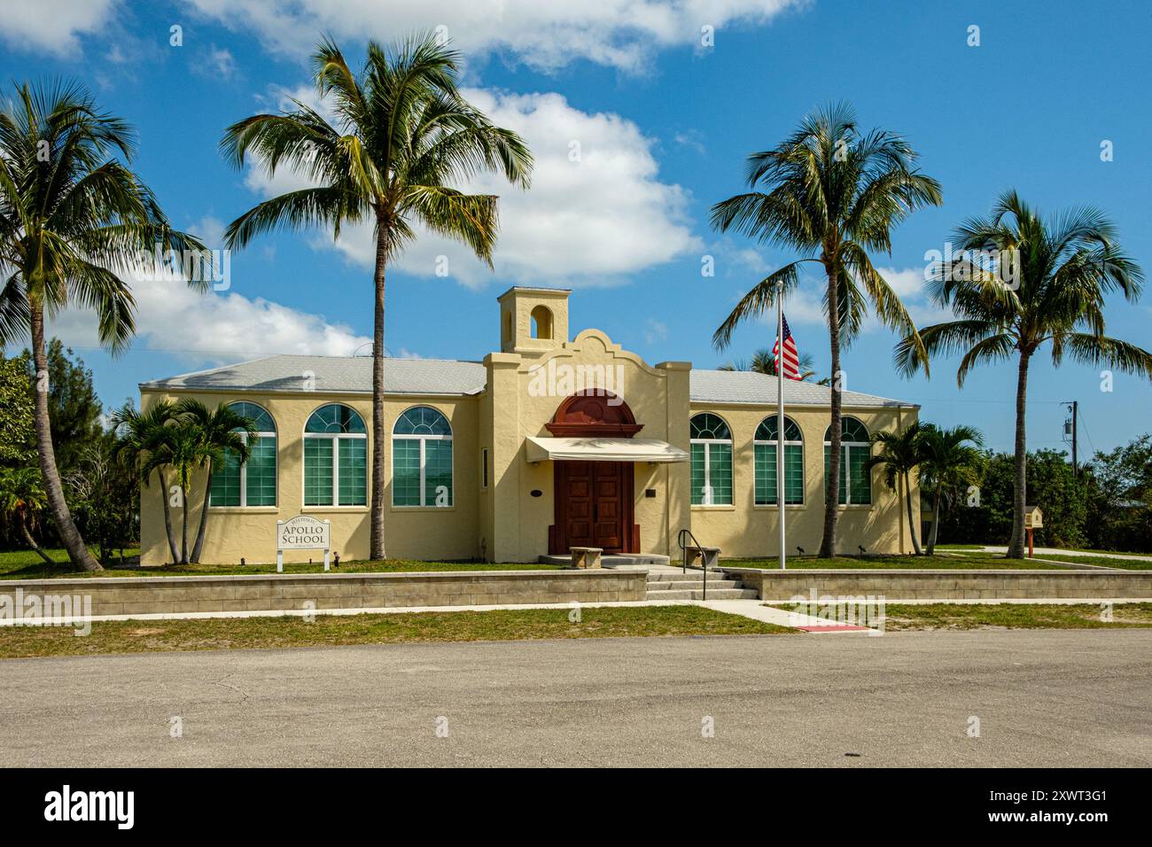 Apollo School Foundation, Indian River Drive, Hobe Sound, Floride Banque D'Images