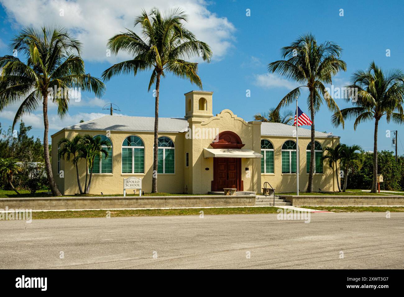 Apollo School Foundation, Indian River Drive, Hobe Sound, Floride Banque D'Images
