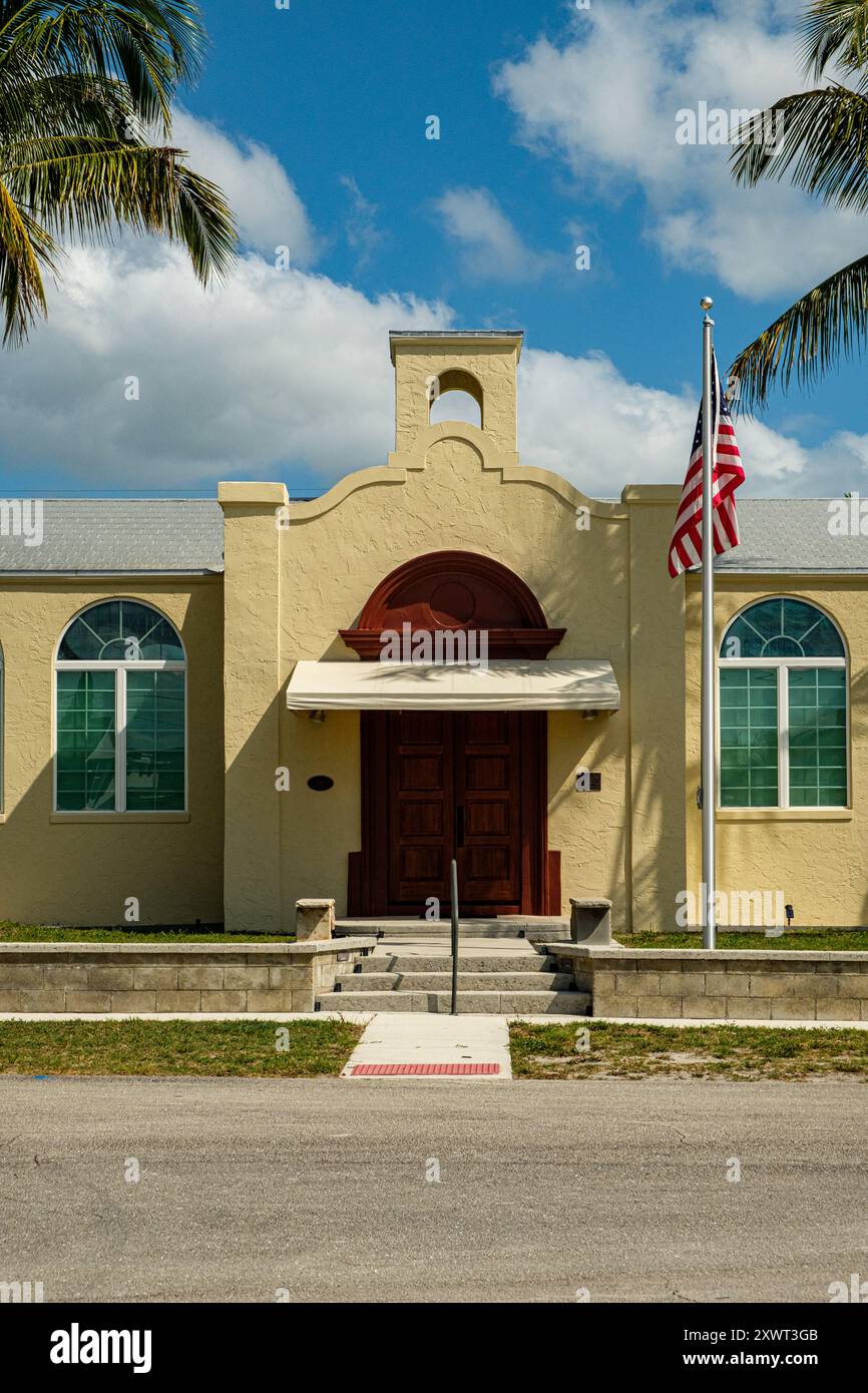 Apollo School Foundation, Indian River Drive, Hobe Sound, Floride Banque D'Images