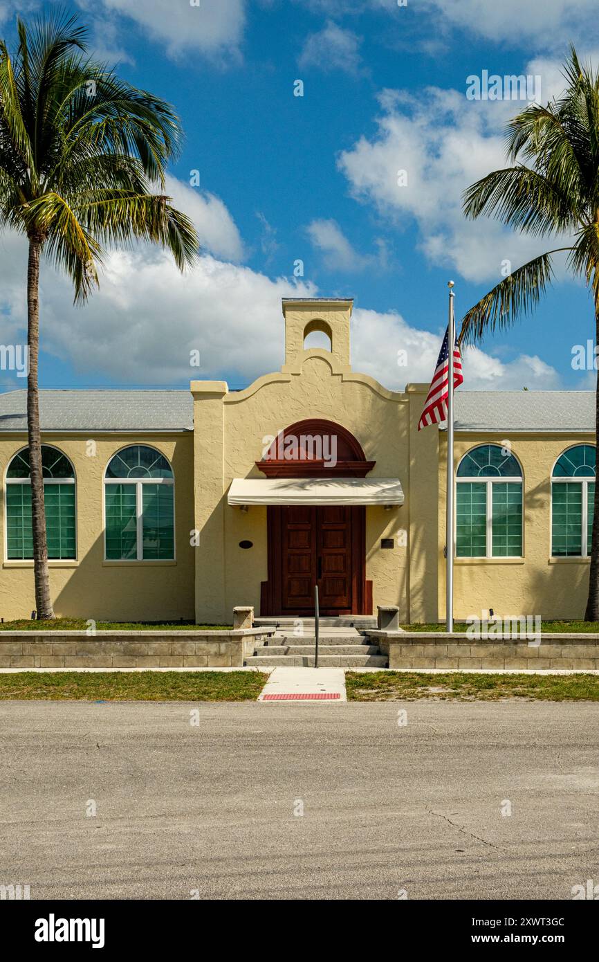 Apollo School Foundation, Indian River Drive, Hobe Sound, Floride Banque D'Images