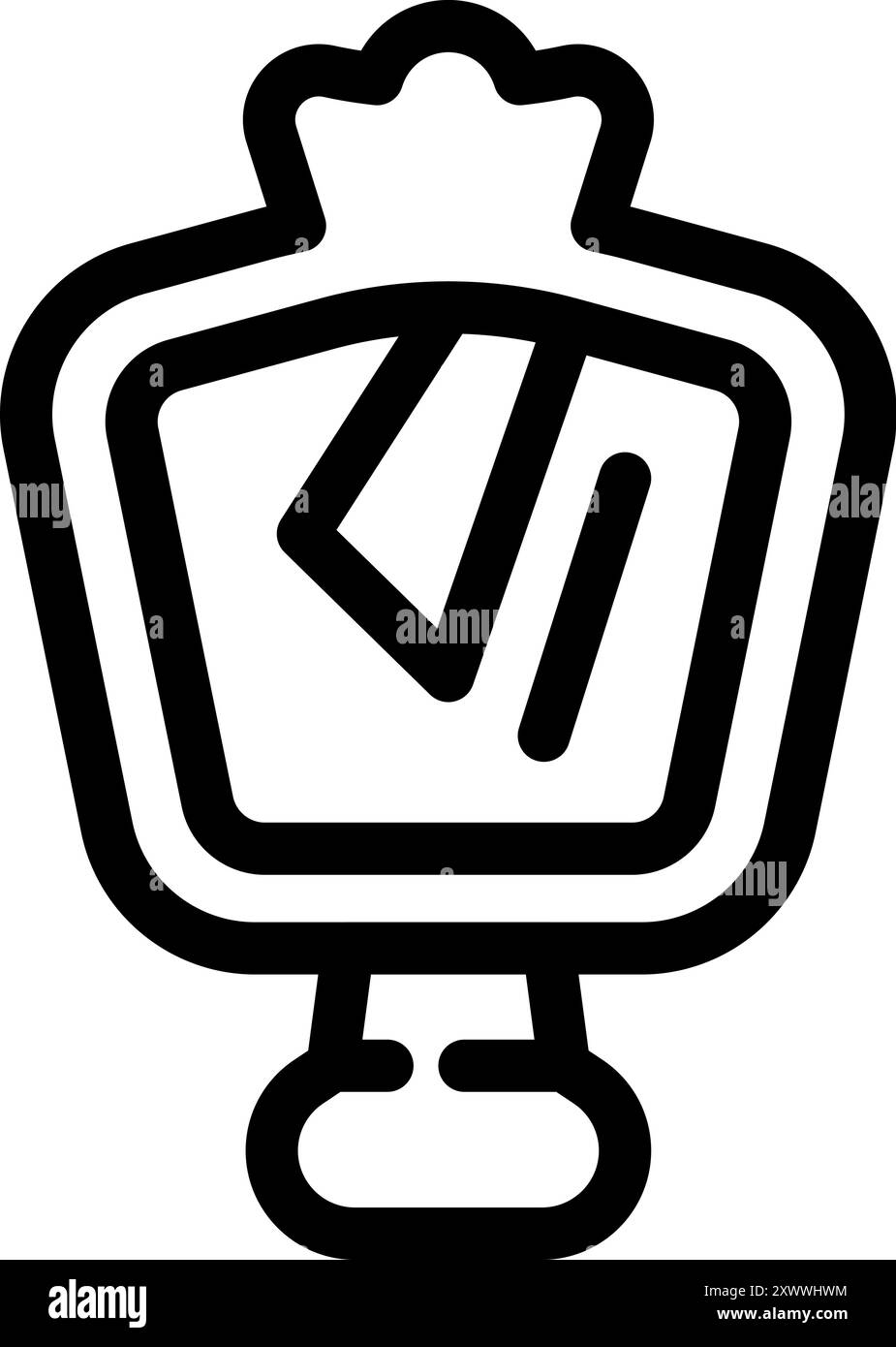 Stratégie de marketing numérique montrant l'image de marque en ligne en utilisant l'optimisation des moteurs de recherche pour atteindre le bon client ou client Illustration de Vecteur