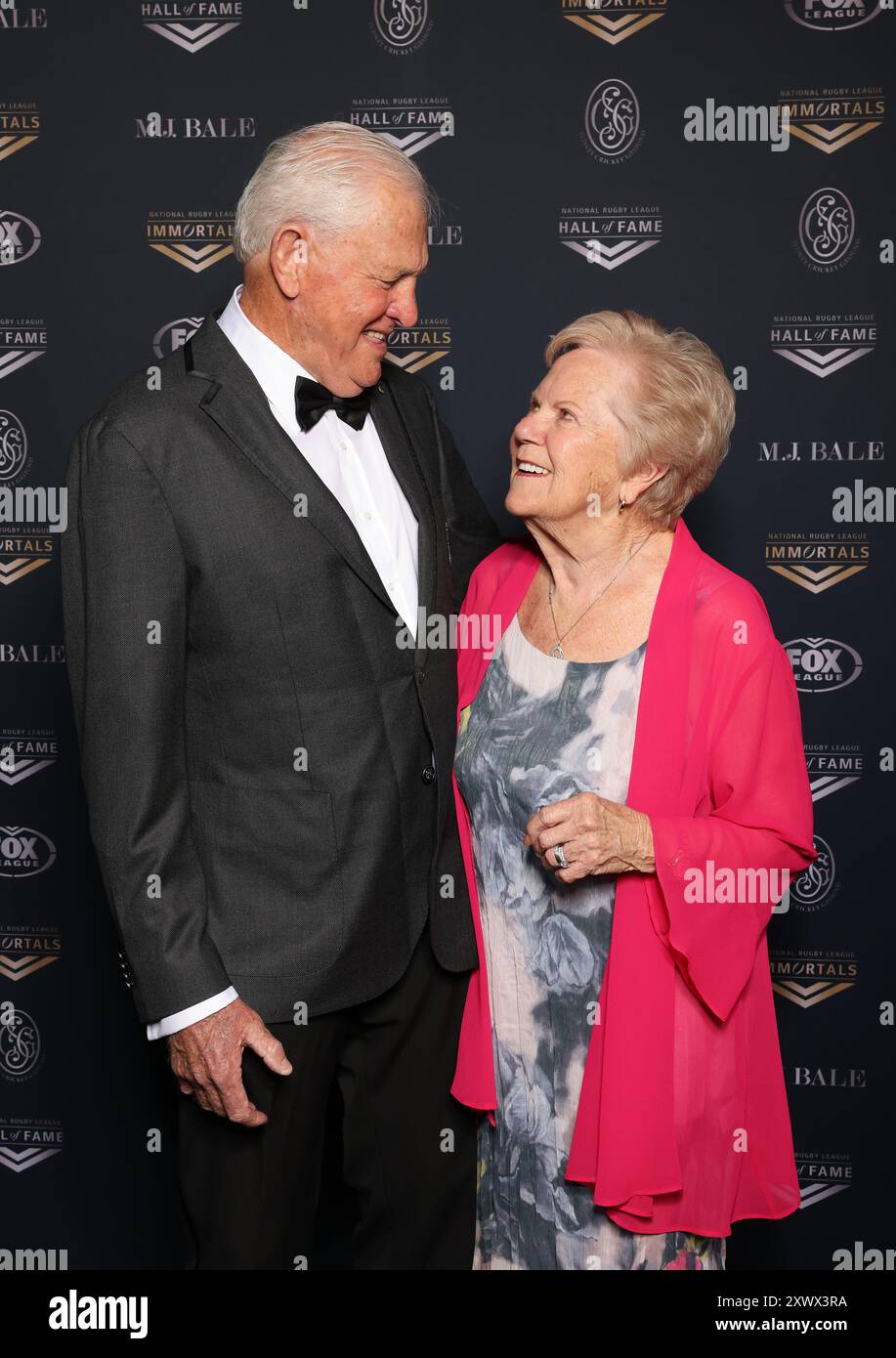Sydney, Australie. 21 août 2024. Lors de la cérémonie d'intronisation du Hall of Fame de la NRL au SCG, Sydney, le mercredi 21 août 2024. (AAP image/Toby Zerna) PAS D'ARCHIVAGE, USAGE ÉDITORIAL UNIQUEMENT crédit : Australian Associated Press/Alamy Live News Banque D'Images