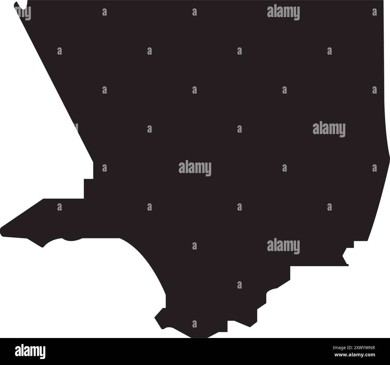 Icône de carte de Los Angeles illustration élément conception Illustration de Vecteur