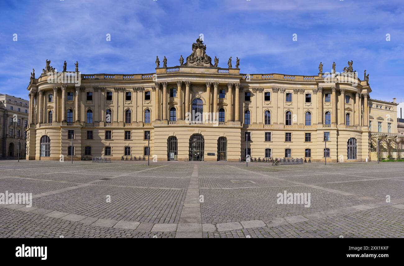 Université Humboldt, Faculté de droit, ancienne Bibliothèque royale, sous la direction de den Linden, Berlin Mitte, Berlin, Allemagne, Europe Banque D'Images