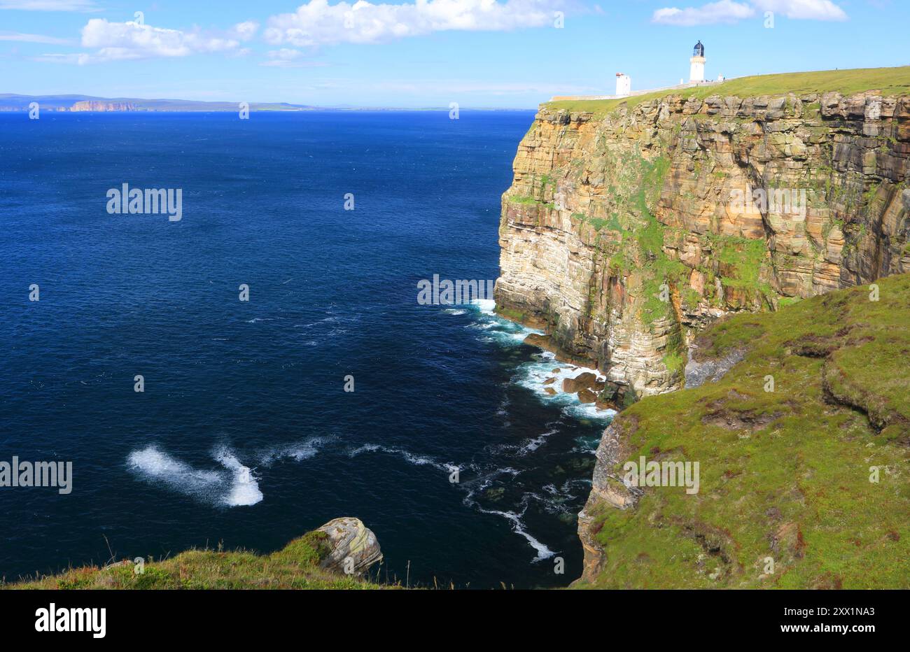 Dunnet Head, near Thurso, Caithness, Scotland, Royaume-Uni, Europe Banque D'Images