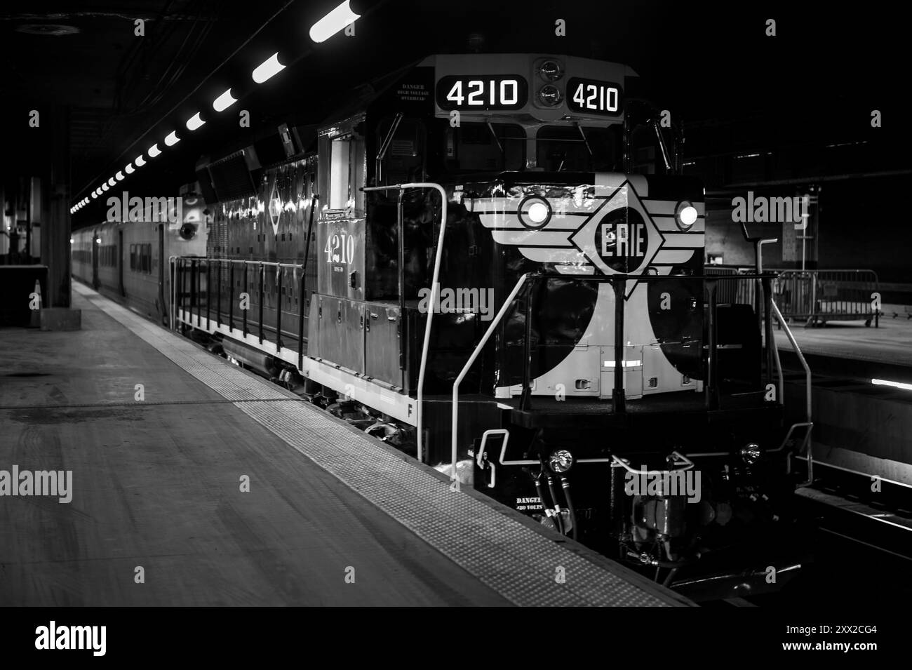 New Jersey transit 4210 à Atlantic City Banque D'Images