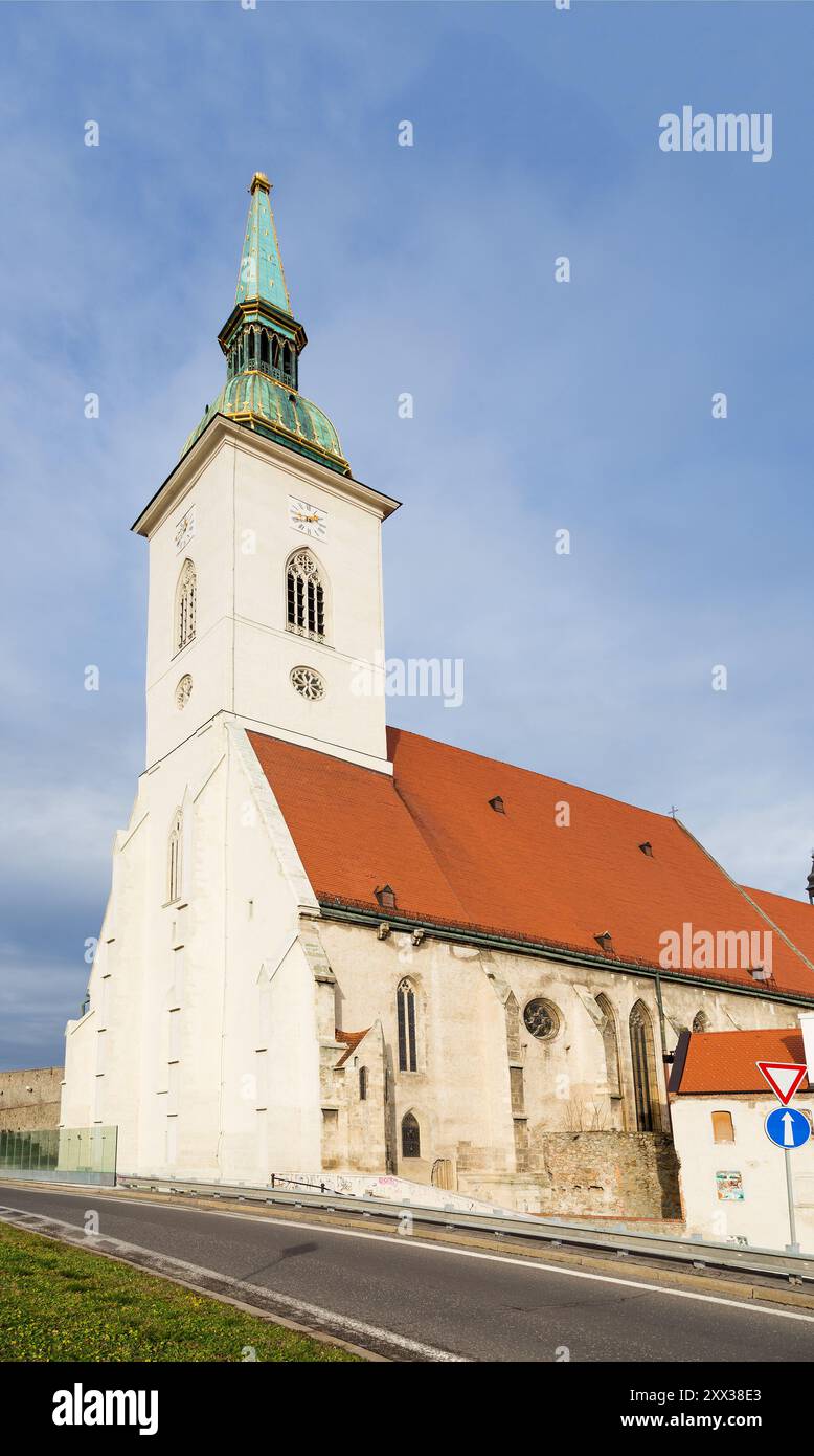 La Cathédrale Saint-Martin, Bratislava, Slovaquie Banque D'Images