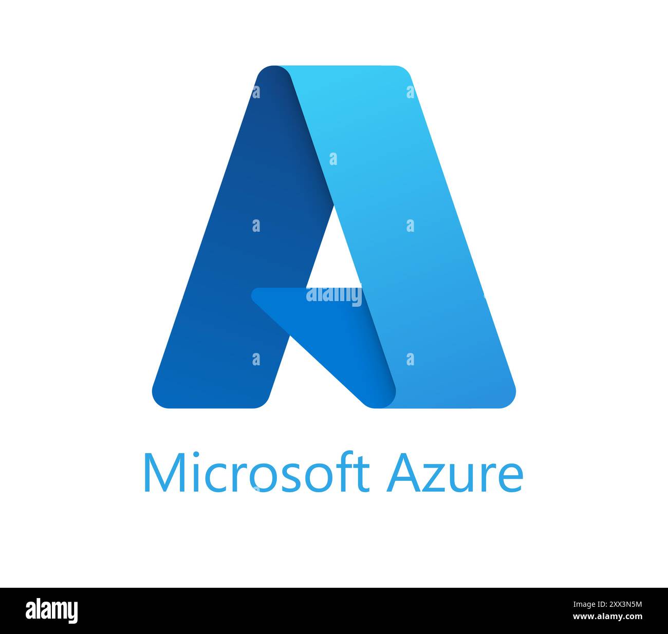 Logo Microsoft Azure Banque D'Images