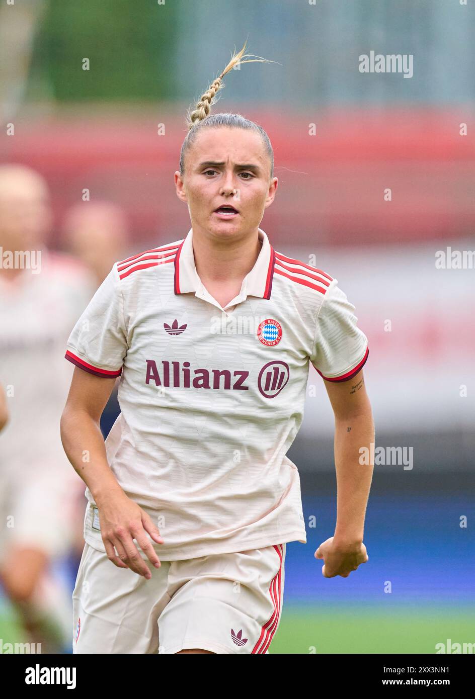 Magdalena Eriksson, FCB Women Nr. 5 dans le match de football féminin FC BAYERN München - JUVENTUS TURIN 0-0 le 20 août 2024 à Munich, Allemagne. Saison 2024/2025, 1.Bundesliga, FCB, Muenchen, Google Pixel, Frauen Bundesliga Journée x, x. Photographe Spieltag : Peter Schatz Banque D'Images