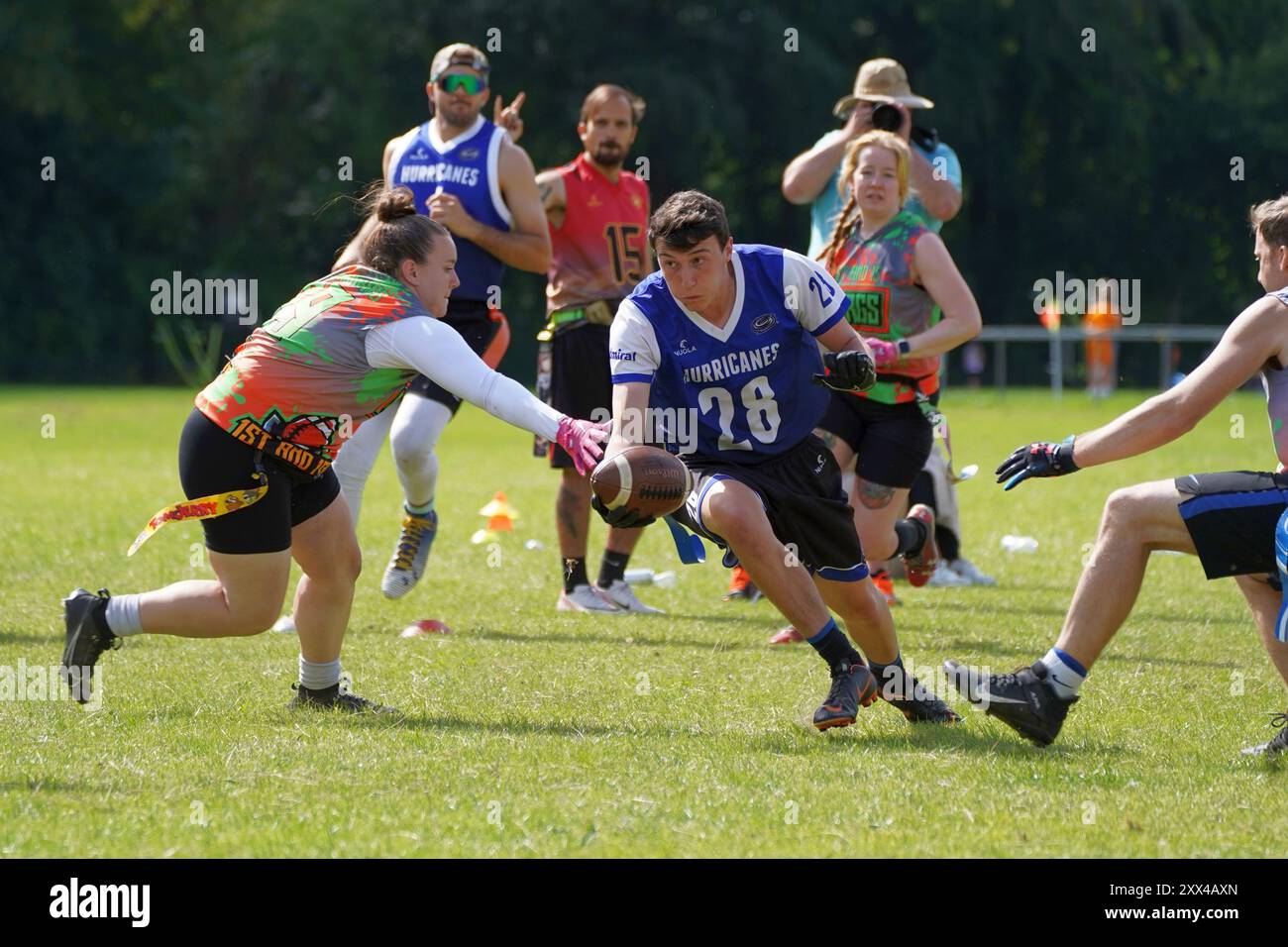 Drapeau football Royaume-Uni Banque D'Images