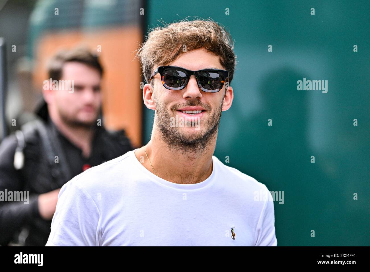 22 août 2024 ; circuit Zandvoort, Zandvoort, Hollande, Hollande du Nord, pays-Bas ; Grand Prix de formule 1 Heineken des pays-Bas 2024 ; arrivée et jour d'inspection ; Pierre Gasly (FRA) Banque D'Images