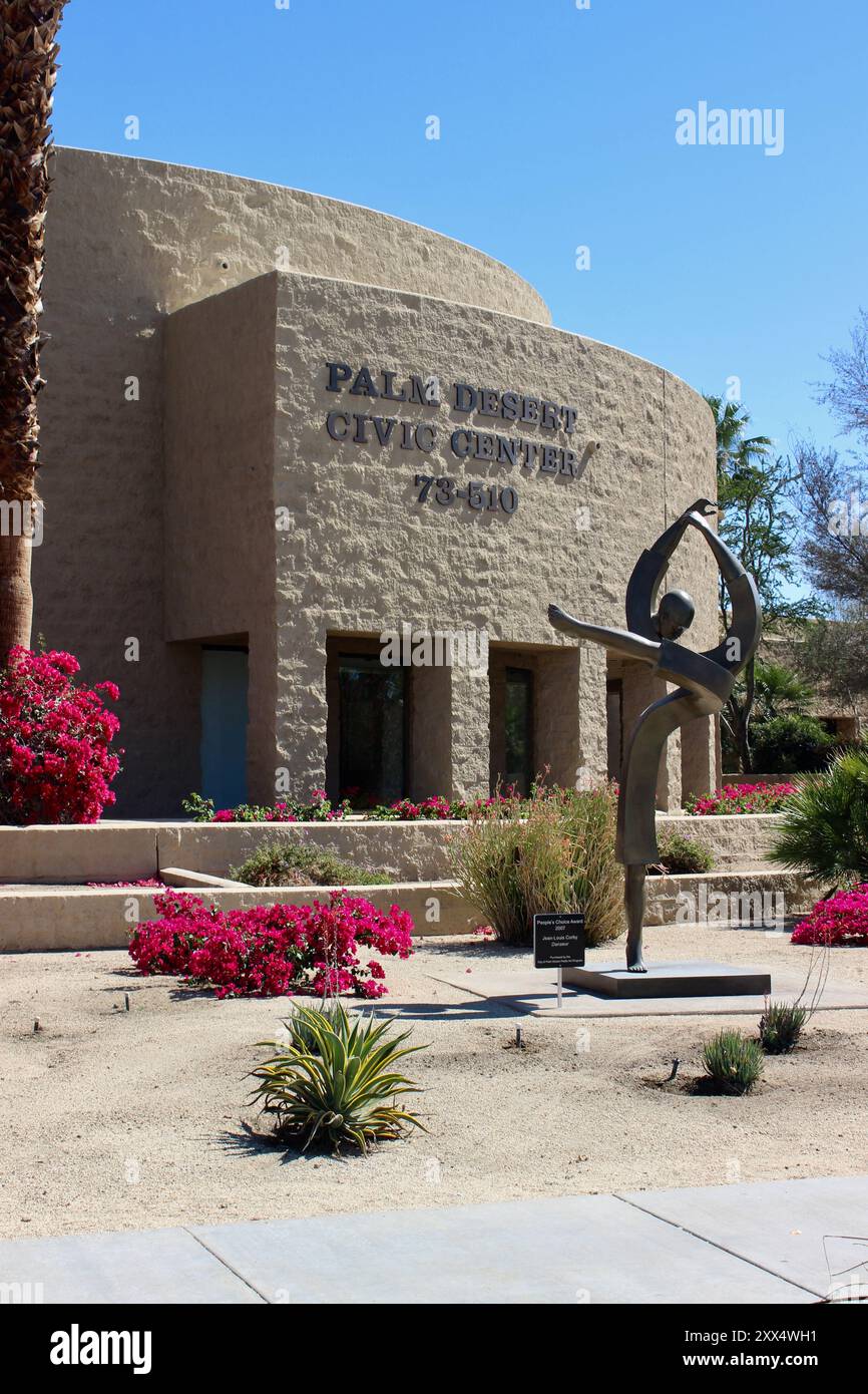 Hôtel de ville de Palm Desert, Palm Desert, Californie Banque D'Images