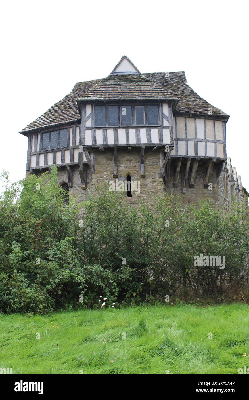 Stokesay Castle, Shropshire, Angleterre Banque D'Images