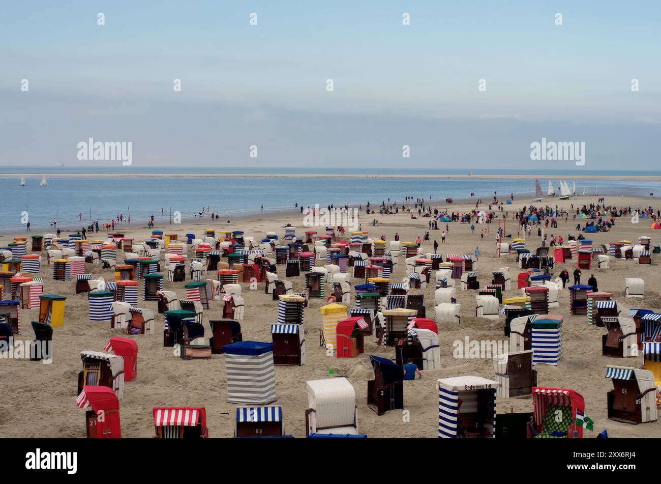 Borkum Strand Banque D'Images