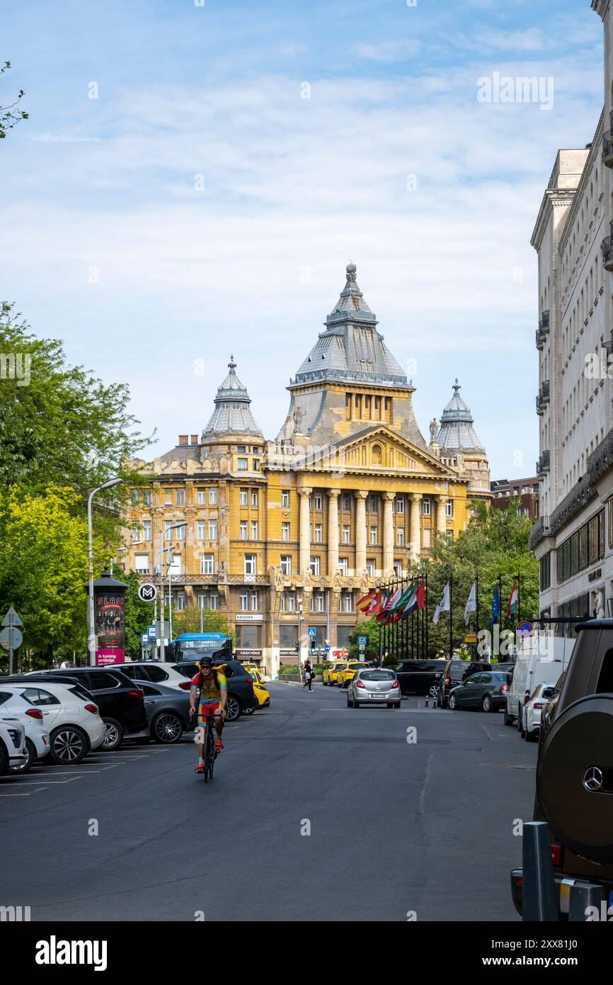 Architecture traditionnelle à Budapest Banque D'Images