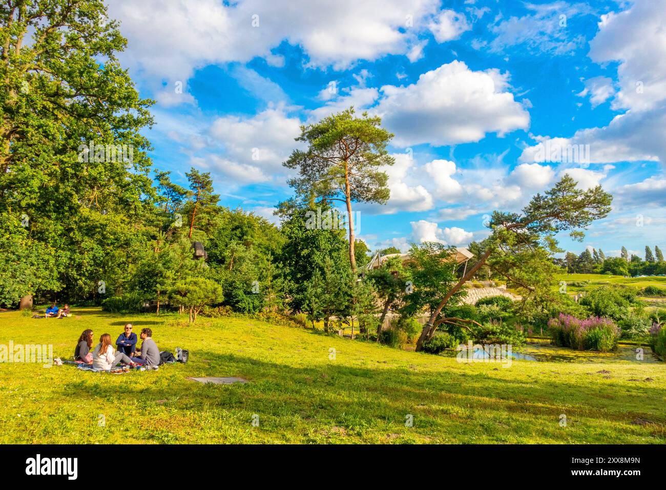 France, Paris, Bois de Vincennes, Parc floral Banque D'Images