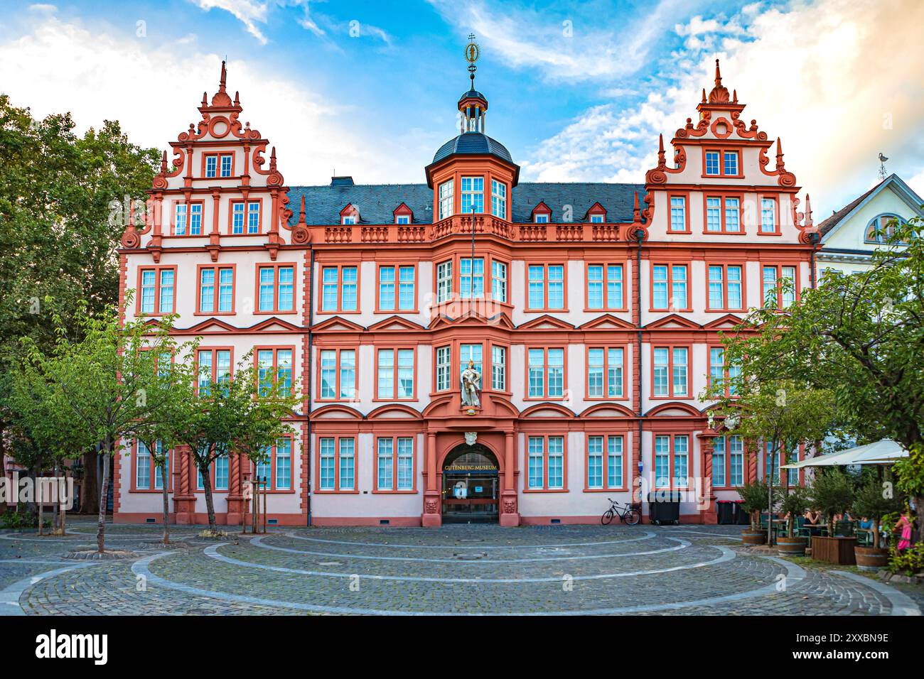 Musée Gutenberg de Mayence en Rhénanie-Palatinat, Allemagne Banque D'Images