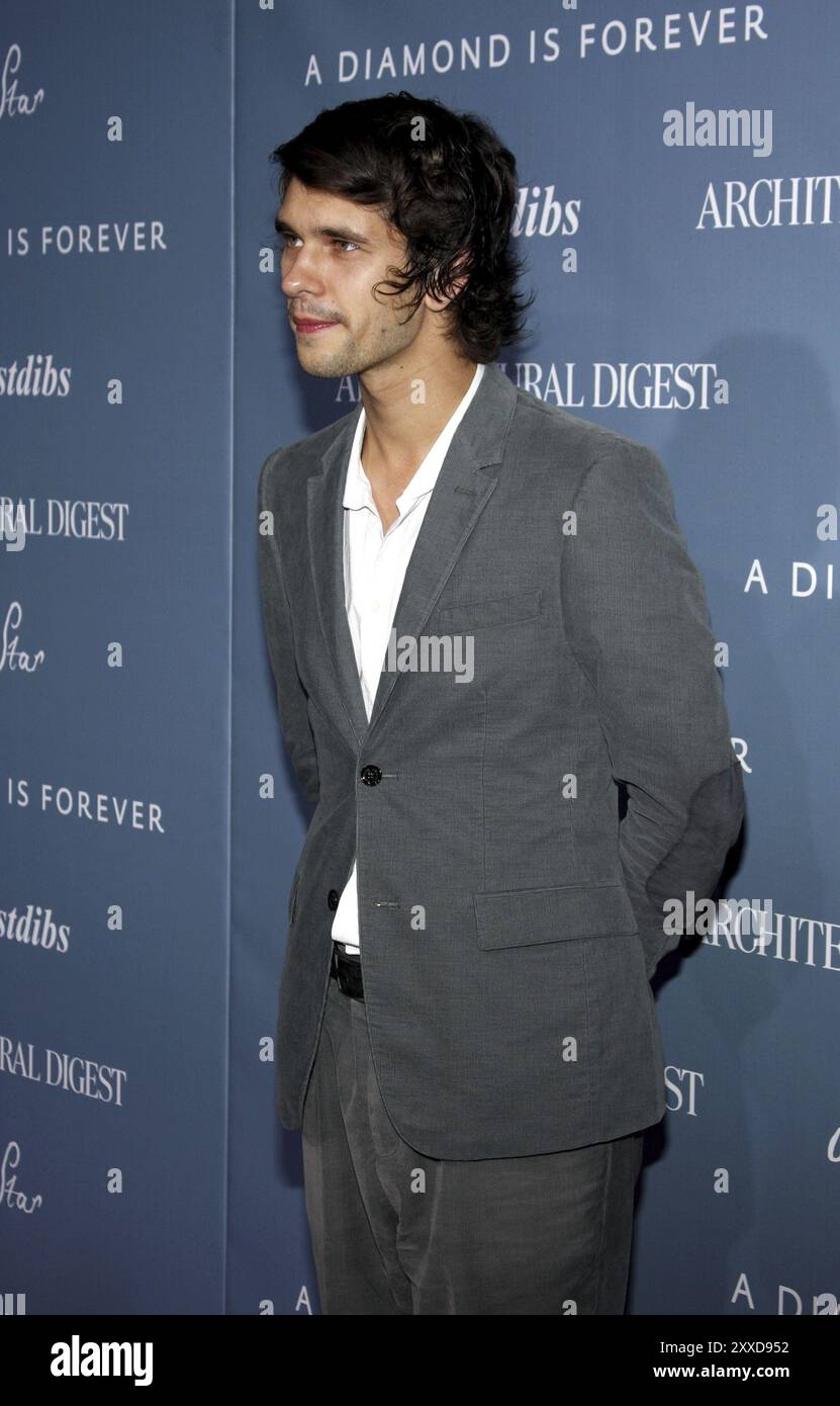Ben Whishaw lors de la première de « Bright Star » à Los Angeles qui s'est tenue à l'ArcLight Hollywood, États-Unis, le 16 septembre 2009 Banque D'Images