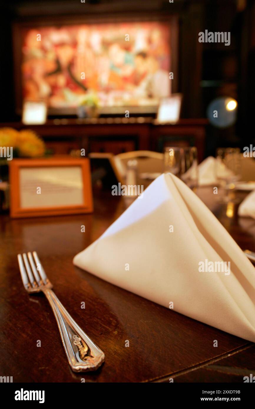 Légendaire Hôtel Algonquin au 59 w 44th Street sur Manhattan. Banque D'Images