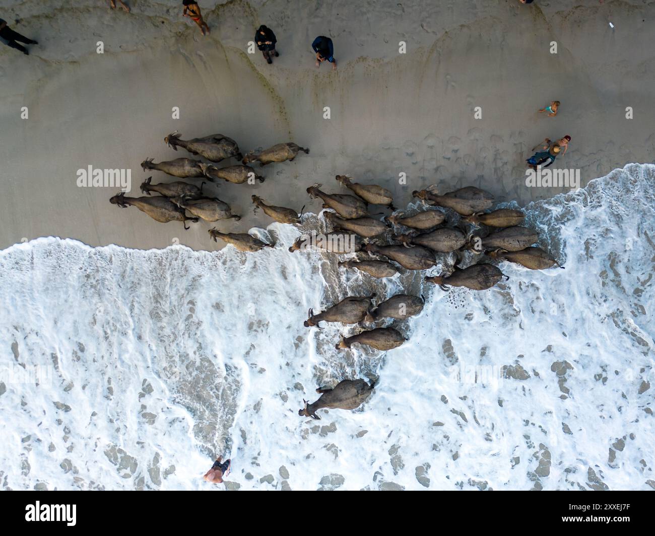 Semeta Beach, Lombok Indonésie Banque D'Images