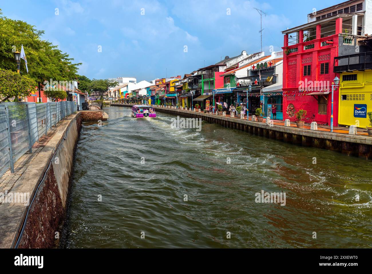 Malacca ville historique. Banque D'Images
