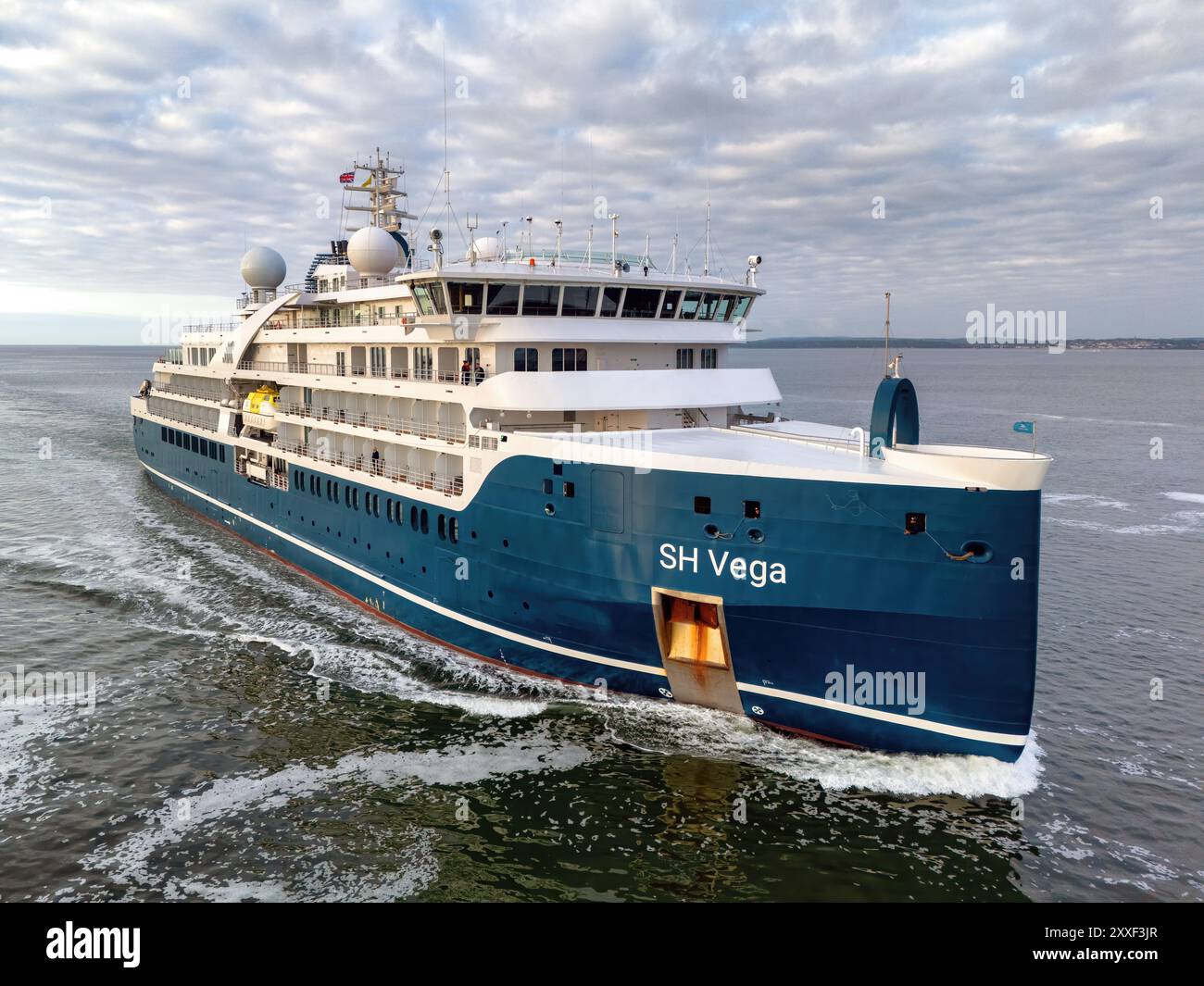 SH Vega est un navire de croisière d'expédition exploité par Swan Hellenic. Banque D'Images