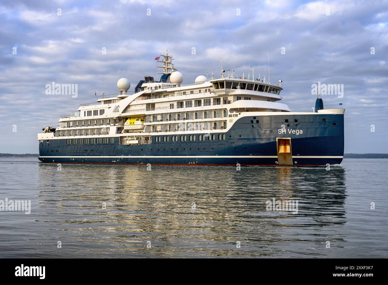 SH Vega est un navire de croisière d'expédition exploité par Swan Hellenic. Banque D'Images