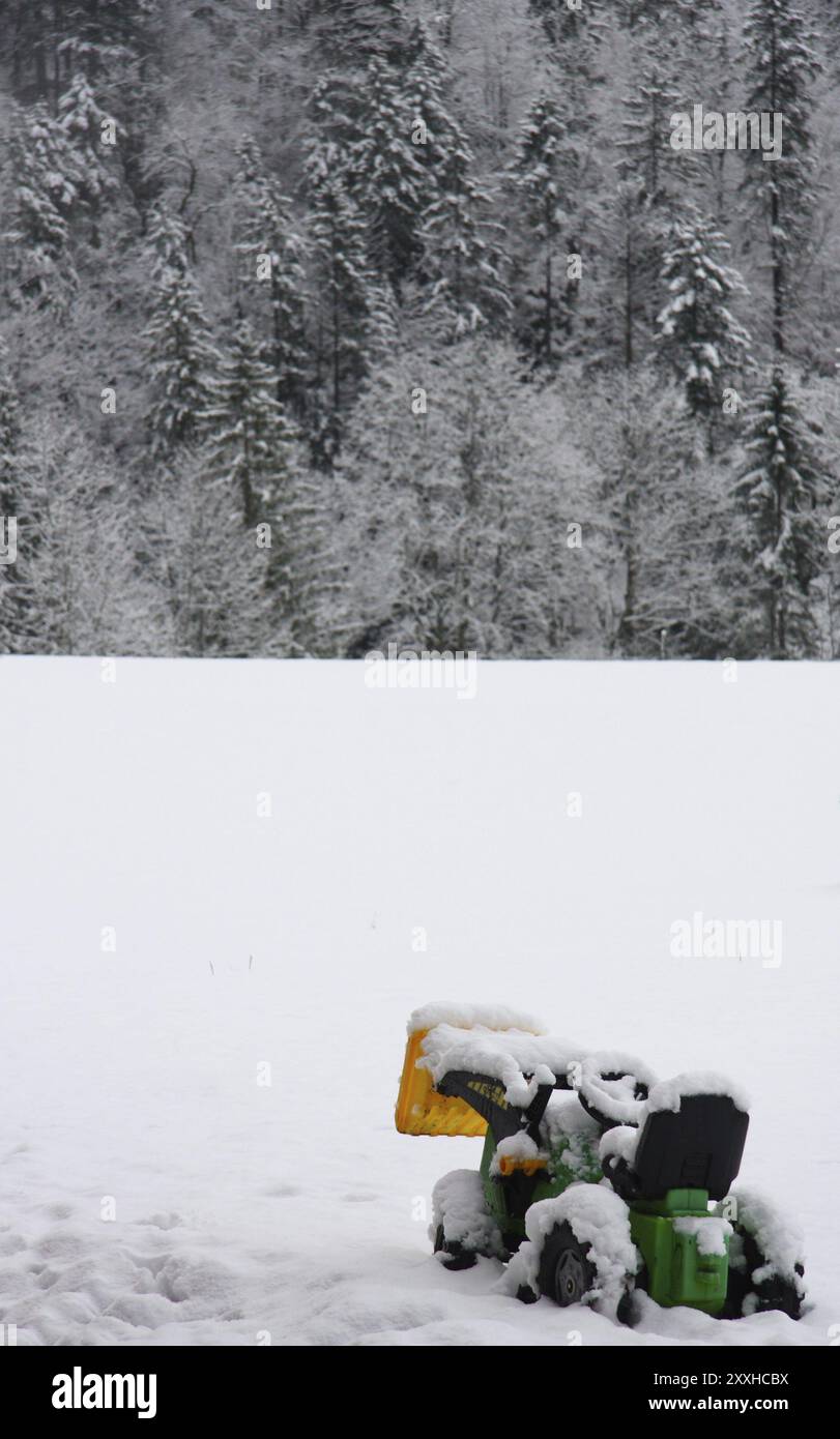 Hiver en Autriche Banque D'Images