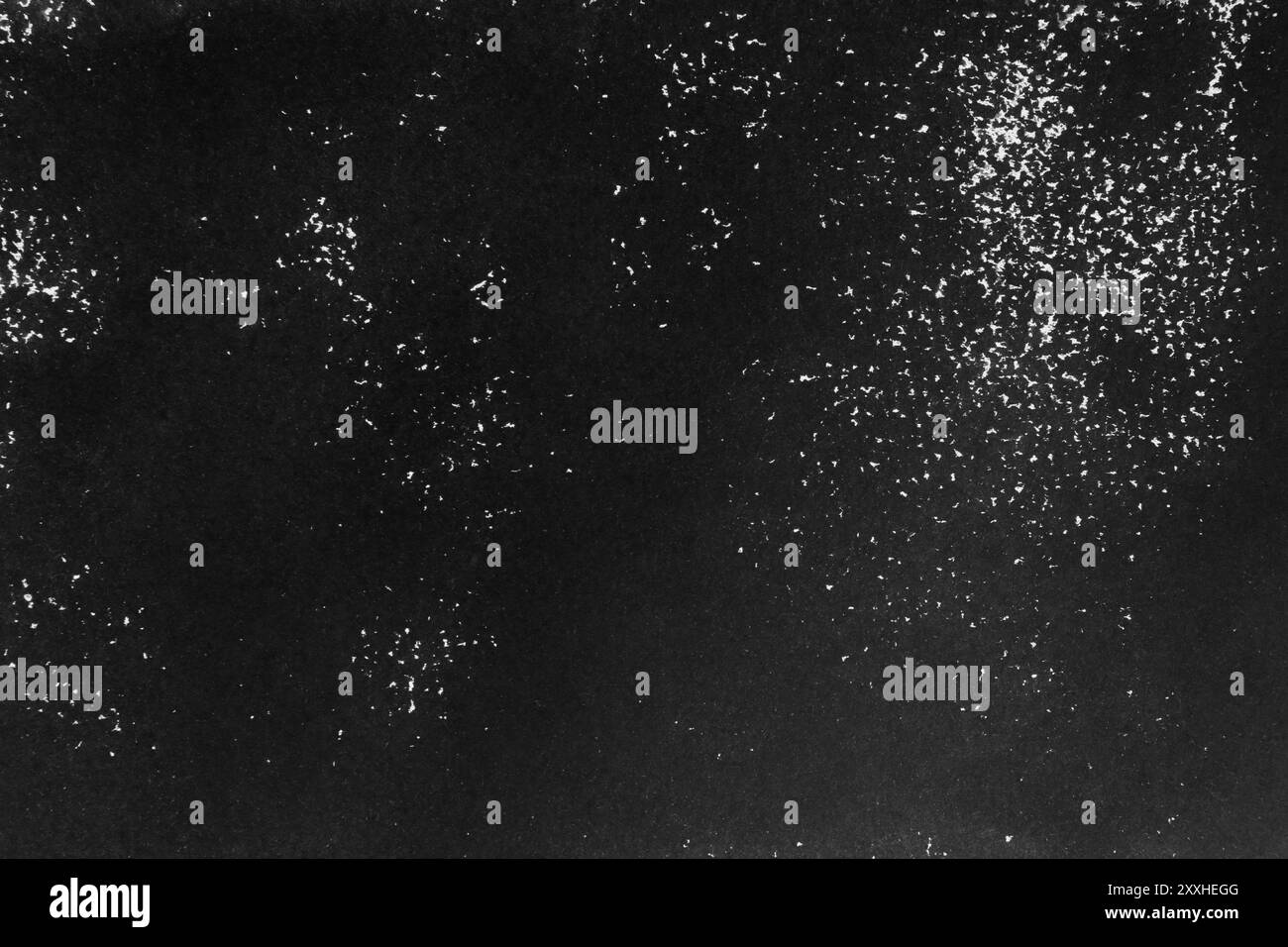 Texture du papier avec de l'encre gris foncé comme arrière-plan, vue de dessus Banque D'Images
