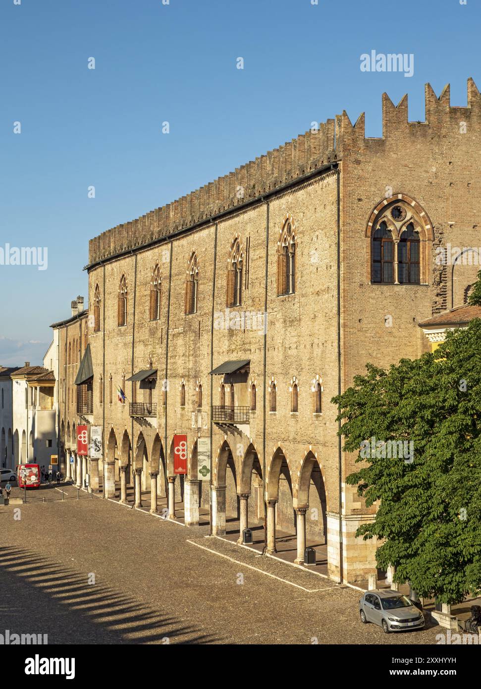 Palazzo del Capitano, Palazzo Ducale di Mantova, Piazza Sordello, Mantoue, Italie, Europe Banque D'Images