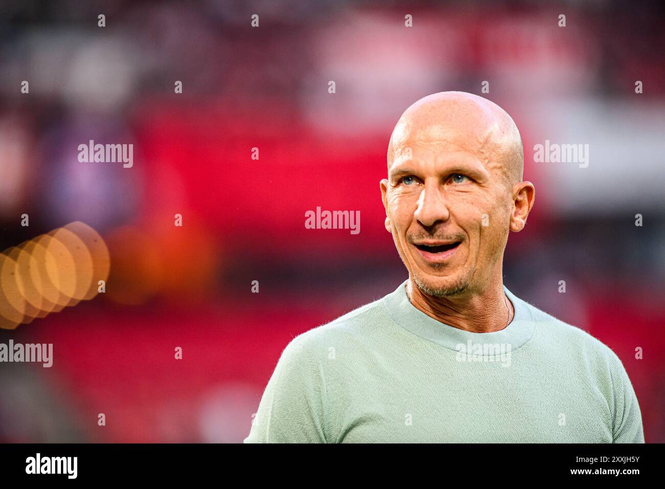 COLOGNE, ALLEMAGNE - 24 AOÛT 2024 : Gerhard Struber, le match de football de 2.Bundesliga 1. FC Koeln vs Eintracht Braunschweig au Rhein Energie Stadion Banque D'Images