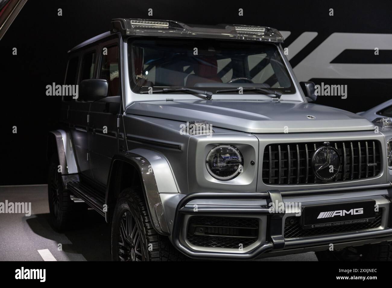 Mercedes-Benz classe G AMG G 63 4X4 carré Banque D'Images