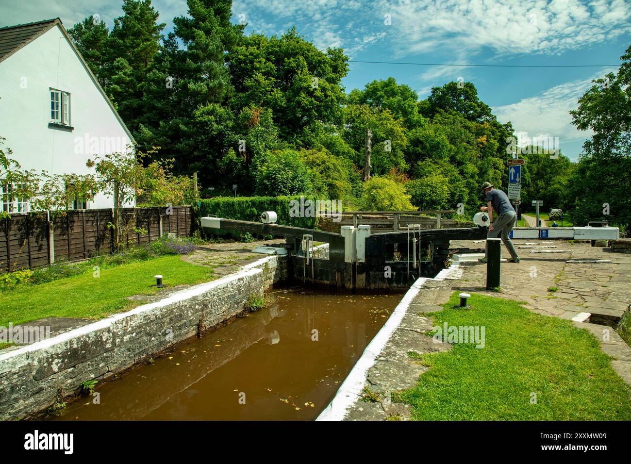 Talybont-on-Usk Banque D'Images