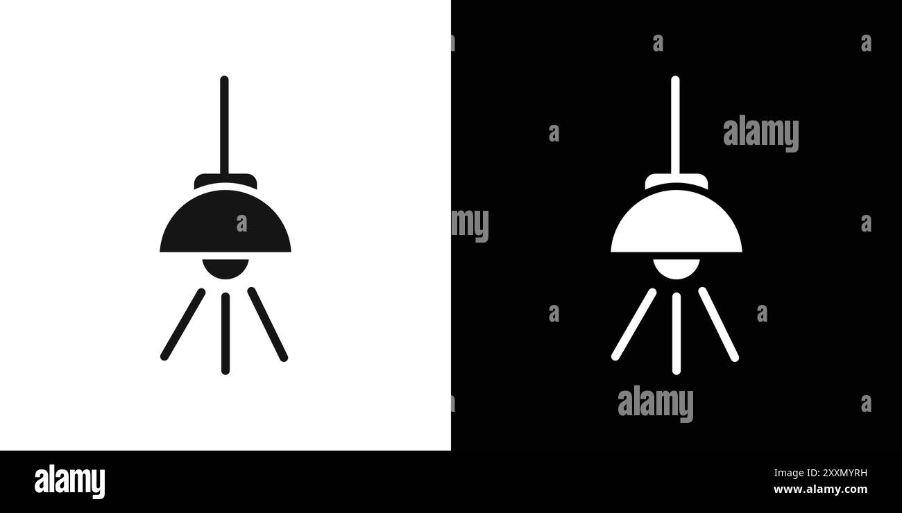 collection d'ensemble de logo vectoriel d'icône de projecteur de plafond ou groupe de pack de paquet Illustration de Vecteur