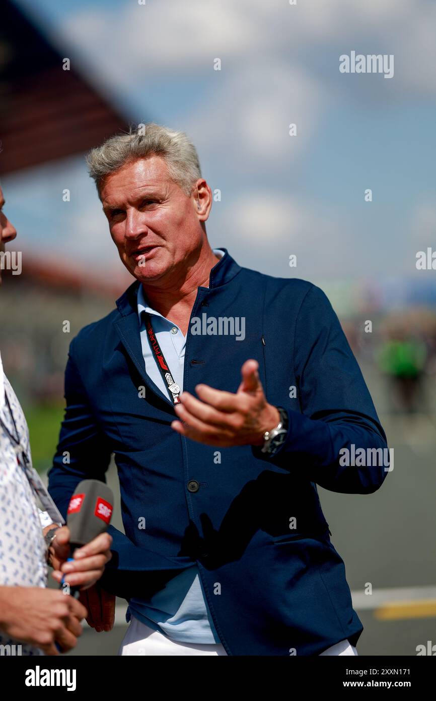 David Coulthard, portrait lors du Grand Prix des pays-Bas de formule 1 Heineken 2024, 15e manche du Championnat du monde de formule 1 2024 du 23 au 25 août 2024 sur le circuit Zandvoort, à Zandvoort, pays-Bas Banque D'Images