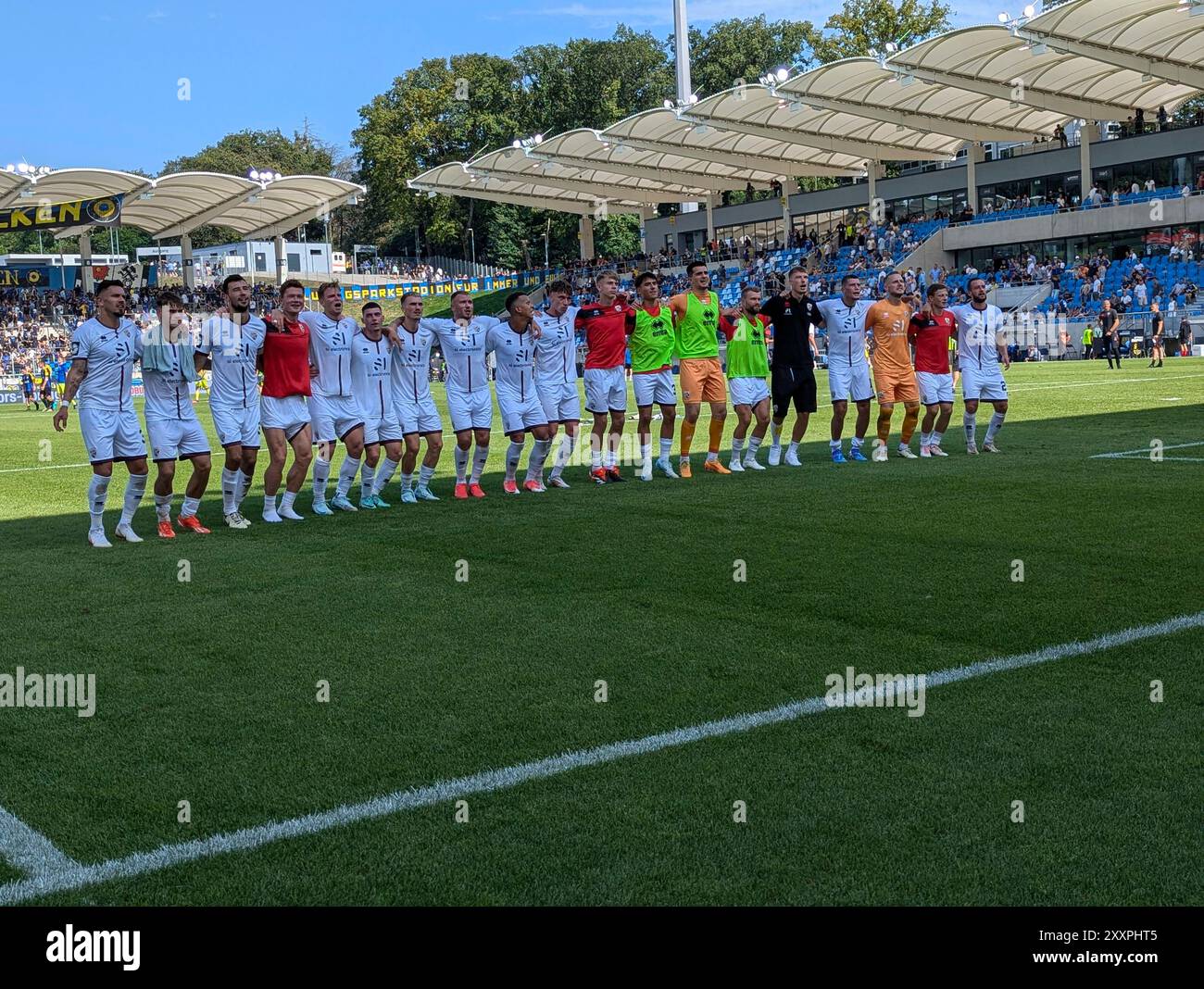 Saarbrücken, Deutschland 24. Août 2024 : 3 . Liga - 2024/2025 - 1. FC Saarbrücken vs FC Ingolstadt 04 IM Bild: Banque D'Images