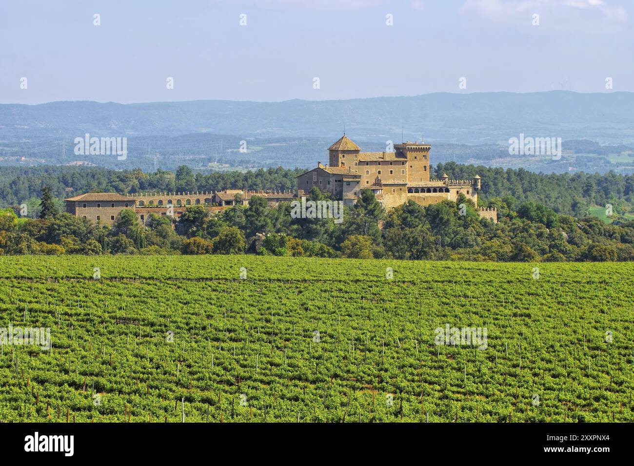 Castell de Riudabella en Katalonien, Espagne, Castell de Riudabella, Catalogne en Espagne Banque D'Images