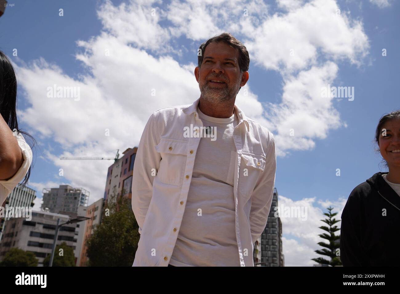 POL CNE BINOMY CREO TABACCHI SACAICELA Quito, le 25 août 2024, le binôme présidentiel du mouvement politique Creo, Francesco Tabacchi et Blanca Sacaicela, a accepté la candidature au Conseil électoral national avec les candidats à l'Assemblée nationale et au Parlement andin QUITO PICHINCHA ECUADOR POL CNE BINOMY CREO TABACCHI SACAICELA b5fa2bdd9a7165f3dbe5aAN99c7xUD28xIxIxIXUX6 Copyright Banque D'Images