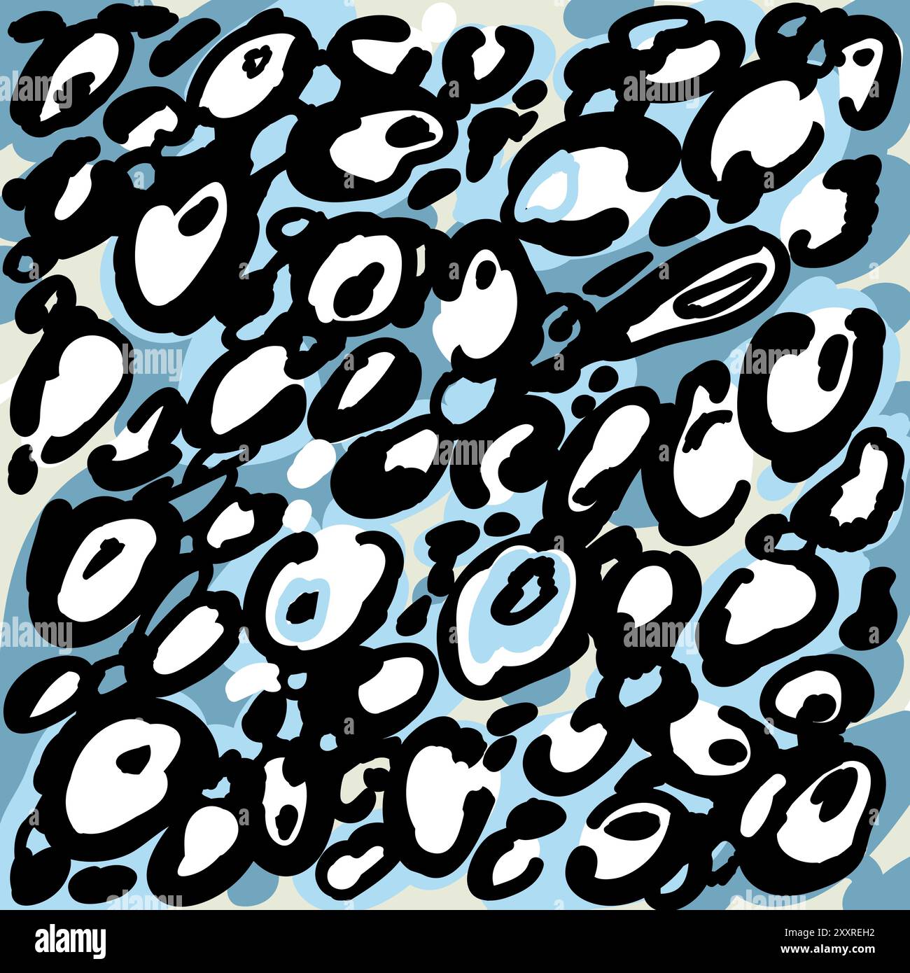 Arrière-plan avec la texture de la Fourrure Léopard Illustration de Vecteur