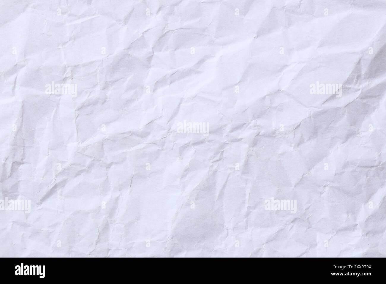 Fond de papier d'art blanc froissé pour concevoir votre concept de texture. Banque D'Images